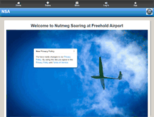 Tablet Screenshot of nutmegsoaring.org